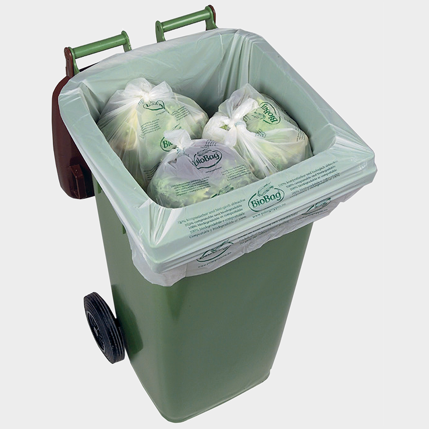 degradable recyclable compostable bin