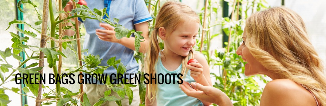 Green Bags Grow Green Shoots