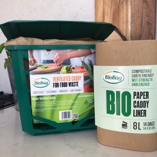 BioBag Paper Compost Caddy Liners
